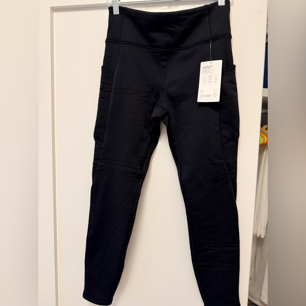 NWT Athleta fleece leggings - Picture 5 of 5